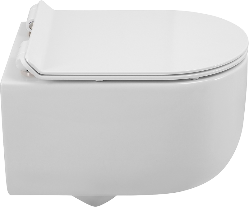 Унитаз подвесной BelBagno Soft BB084CH-TOR безободковый, крышка BB2011SC с микролифтом