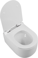 Унитаз подвесной BelBagno Soft BB084CH-TOR безободковый, крышка BB2011SC с микролифтом