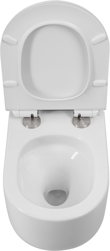 Унитаз подвесной BelBagno Soft BB084CH-TOR безободковый, крышка BB2011SC с микролифтом