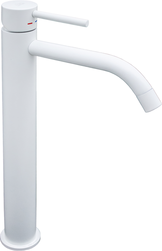 Смеситель для раковины Paffoni Light LIG081BO белый