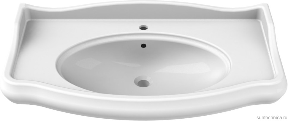 Тумба с раковиной Opadiris Лоренцо 100 белая матовая