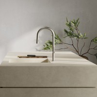 Смеситель для кухни Kludi Aurea 55852N575 брашированный никель