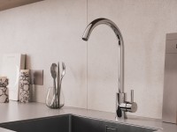 Смеситель для кухни Cersanit Комо (Como) 68244 хром