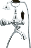Смеситель для ванны с душем Boheme Tradizionale Nero 243 хром Смеситель для ванны с душем Boheme Tradizionale Nero 243 хром