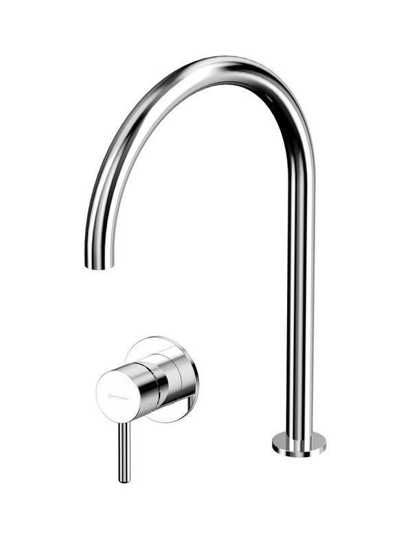 Смеситель для раковины WHITECROSS 2-Y1241CR С ВНУТРЕННЕЙ ЧАСТЬЮ, с изливом Y1203CR, хром