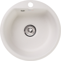 Комплект Мойка GranFest Smart SM 435 белый + Смеситель РМС Sus124w SUS124W-016F белый, сталь + Измельчитель Bort Titan Max Power FullControl