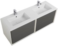 Тумба с раковиной Cezares Bellagio 140 grigio nuvola