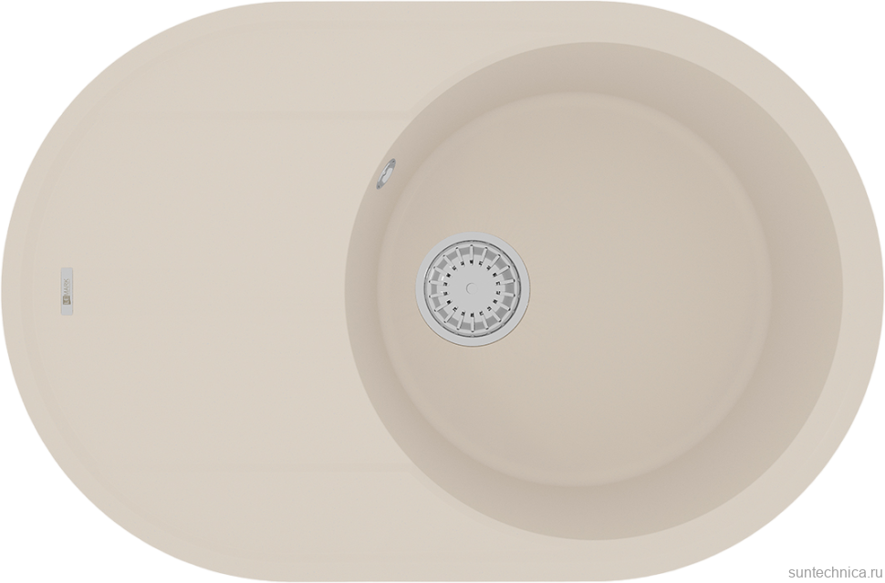 Комплект Мойка Lemark Lacha 760 9910060 шампань + Смеситель Comfort LM3073PSH шампань