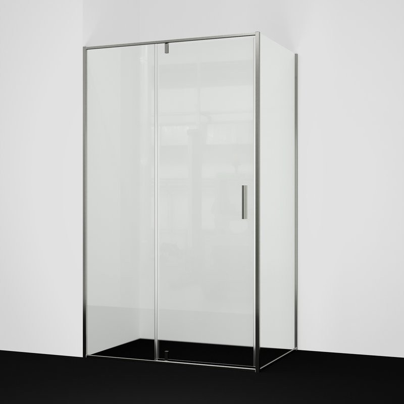 Душевой уголок Wasserkraft Spree 14P 100х80 см, профиль никель, стекло прозрачное