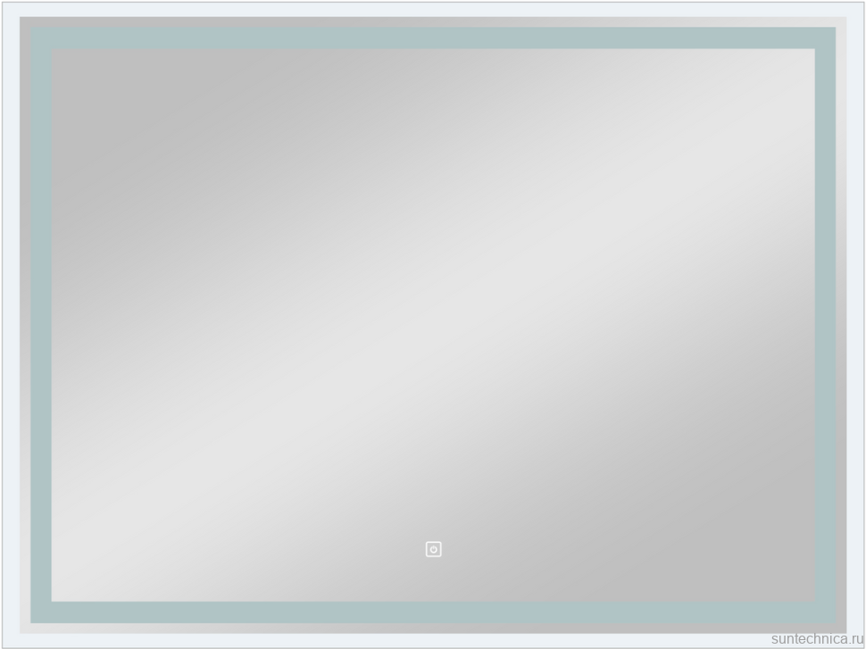 Зеркало CONTINENT Fancy 80х60 с подсветкой