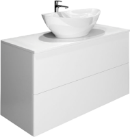 Тумба с раковиной Orange Otto 100 белый глянец