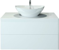 Тумба с раковиной Orange Otto 100 белый глянец