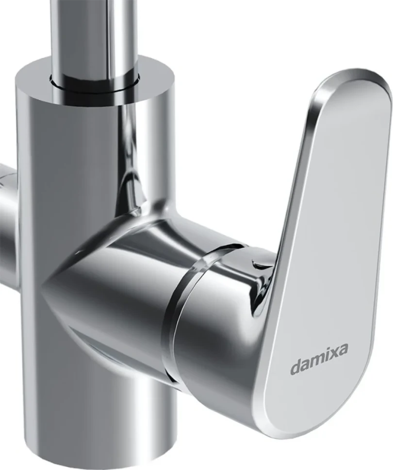 Смеситель для кухни Damixa Merkur 400730000 с каналом для питьевой воды, хром