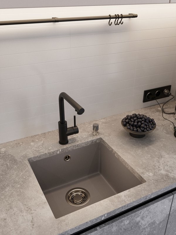 Мойка кухонная Emar Quartz EMQ-1455.P Алмаз