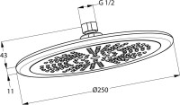 Душевой комплект Kludi Bozz 386310576 С ВНУТРЕННЕЙ ЧАСТЬЮ