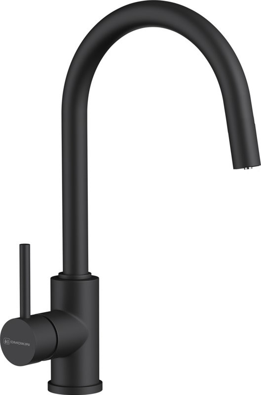Смеситель для кухни Omoikiri Shinagawa 2 Plus GB черный