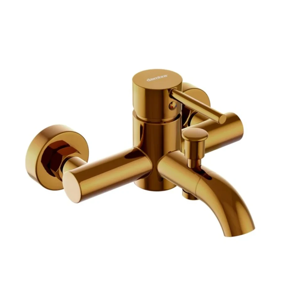 Смеситель для ванны с душем Damixa Scandinavian Pure 361000600 золото