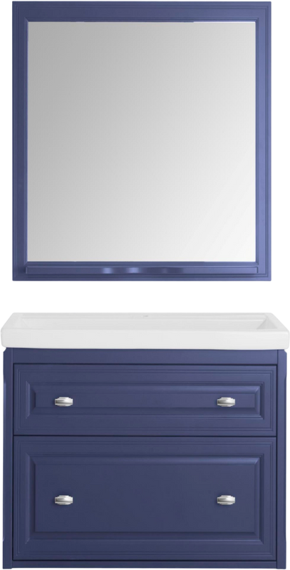 Мебель для ванной комнаты ASB-Woodline Кастелло 80 подвесная, пейна