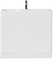Тумба с раковиной BelBagno Albano 90 напольная, bianco lucido