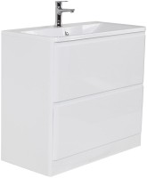 Тумба с раковиной BelBagno Albano 90 напольная, bianco lucido