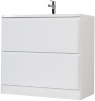 Тумба с раковиной BelBagno Albano 90 напольная, bianco lucido