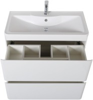 Тумба с раковиной BelBagno Albano 90 напольная, bianco lucido