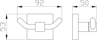 Крючок Wonzon & Woghand WW-8925-DG темное золото