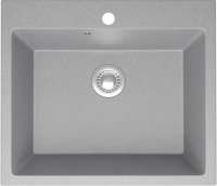 Мойка кухонная Domaci Болонья М-44-006 светло-серая Мойка кухонная Domaci Болонья М-44-006 светло-серая