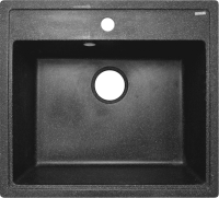 Мойка кухонная AZARIO Litos 00078325 черная Мойка кухонная AZARIO Litos 00078325 черная