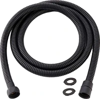 Душевой шланг Allen Brau Priority 5.31021-31 100 см, чёрный матовый