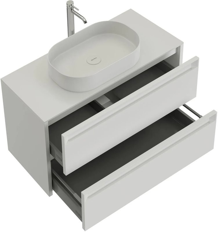 Тумба под раковину без столешницы Allen Brau Fantasy 2.0 120 матовый белый