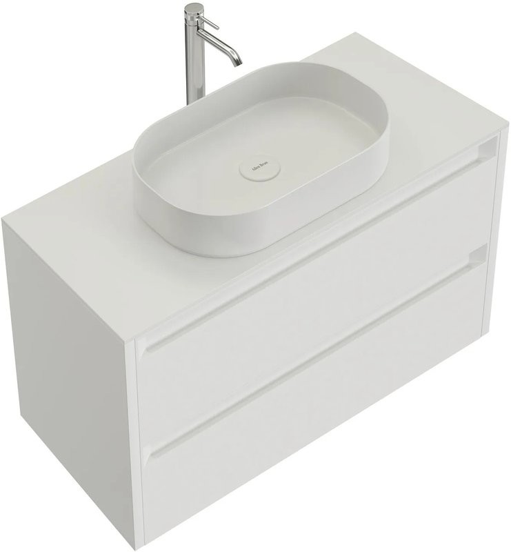 Тумба под раковину без столешницы Allen Brau Fantasy 2.0 120 матовый белый
