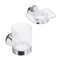 Набор Стакан AM.PM X-Joy A85A34300 + Мыльница A85A34200 Набор Стакан AM.PM X-Joy A85A34300 + Мыльница A85A34200