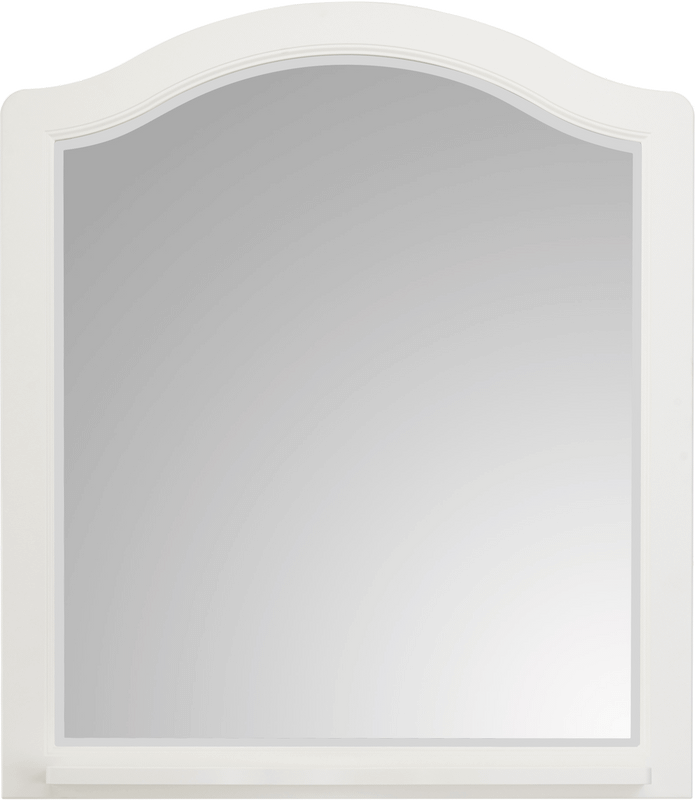 Зеркало ASB-Woodline Верано 80 слоновая кость