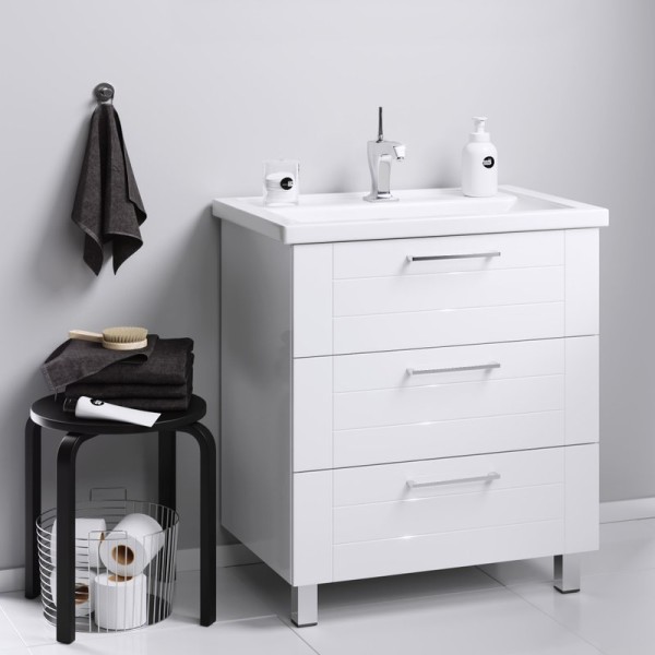 Тумба под раковину Aqwella Manchester 80 напольная