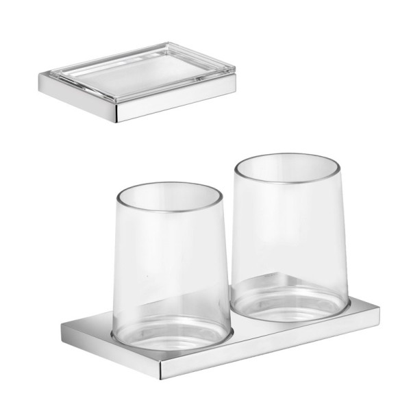 Набор Стакан Keuco Edition 11 11151019000 + Мыльница 11155019000