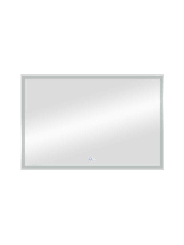 Зеркало CONTINENT Ledh Clamm 100х70 см, сенсорное, с антизапотеванием, с холодной подсветкой