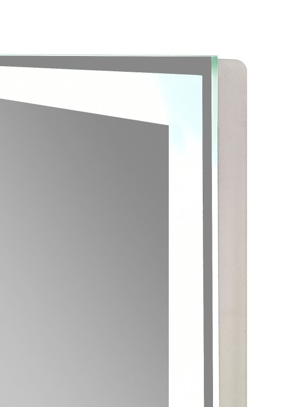 Зеркало CONTINENT Ledh Clamm 100х70 см, сенсорное, с антизапотеванием, с холодной подсветкой