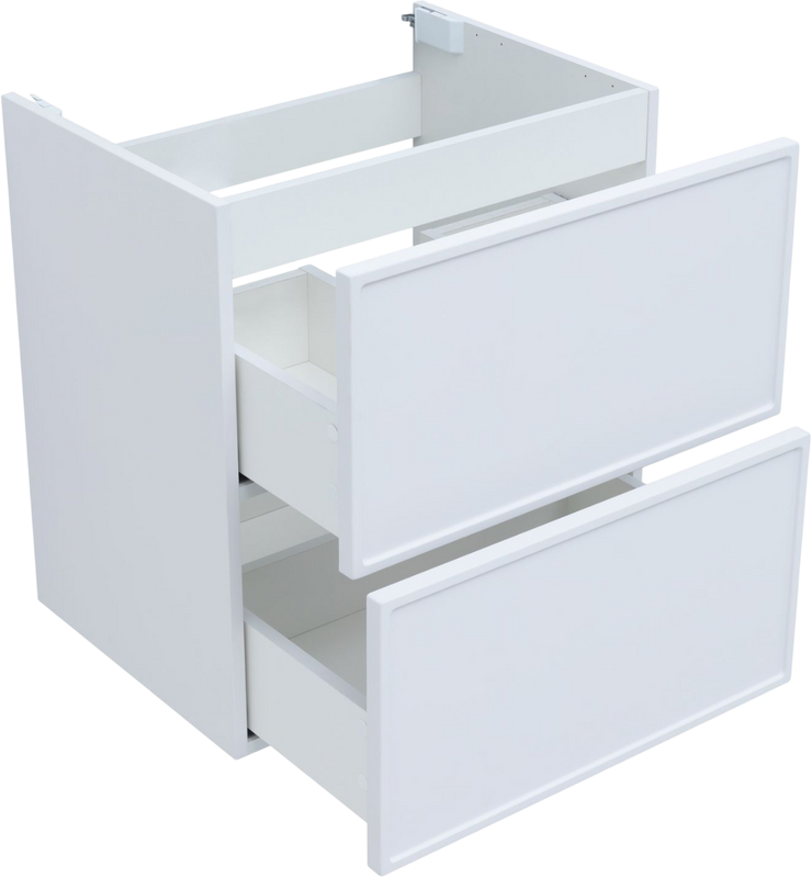 Тумба с раковиной Aquanet Арт 60 подвесная, белая матовая