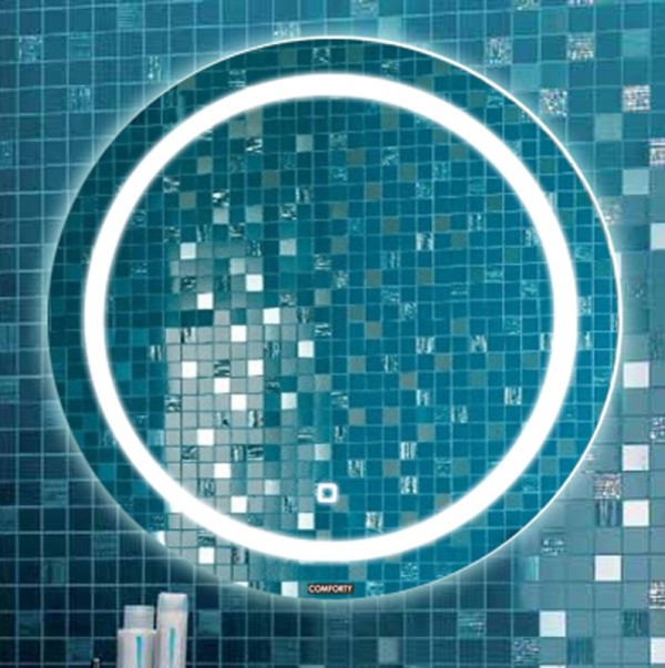 Зеркало круглое Comforty Круг 60 с LED-подсветкой