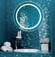 Зеркало круглое Comforty Круг 60 с LED-подсветкой
