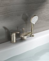 Смеситель на борт ванны Orange Iris M41-333ni никель