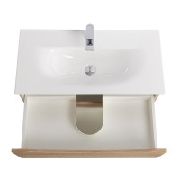 Тумба под раковину BelBagno Marino-cer-mini 80 подвесная, rovere bianco