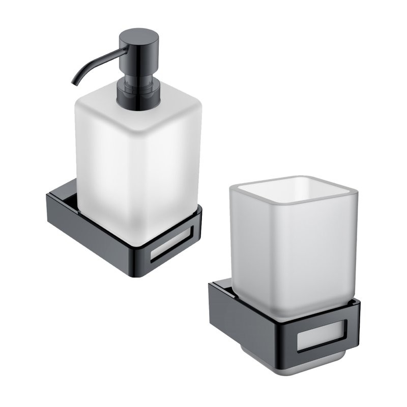 Набор Стакан Boheme Q 10944-SGM + Дозатор 10957-SGM