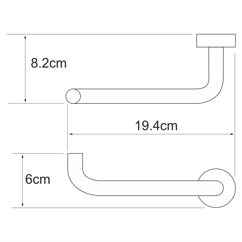 Набор Держатель Wasserkraft Donau K-9496 + Ершик K-9427