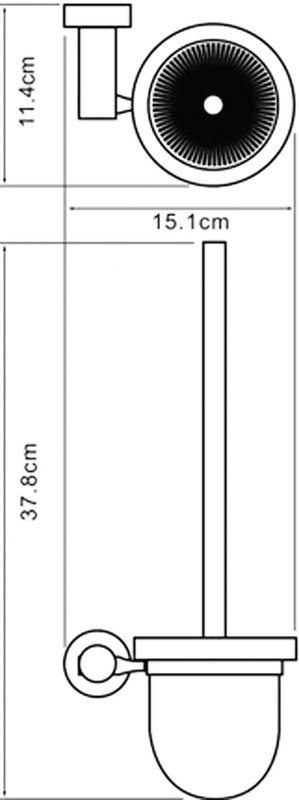 Набор Держатель Wasserkraft Donau K-9496 + Ершик K-9427