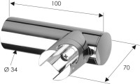 Настенный держатель Remer 339N