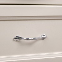 Мебель для ванной комнаты ValenHouse Эллина 65 слоновая кость, 2 ящика, ручки хром