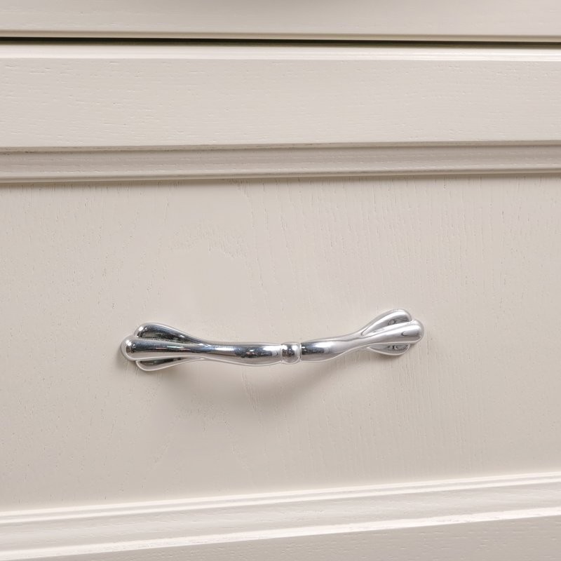 Мебель для ванной комнаты ValenHouse Эллина 65 слоновая кость, 2 ящика, ручки хром