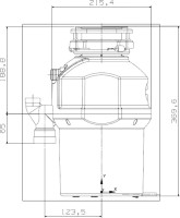 Комплект Мойка D&K DKS605006 графит + Измельчитель Bort Titan 9000